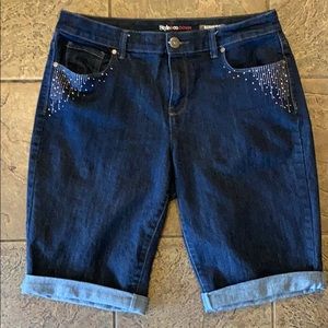 Style & Co. Bermuda Jeans Shorts